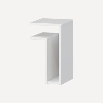 Тумба прикроватная подвесная Грэн White