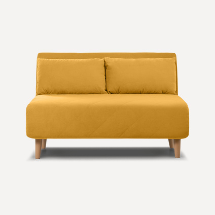 Диван прямой Милкен Velvet Yellow