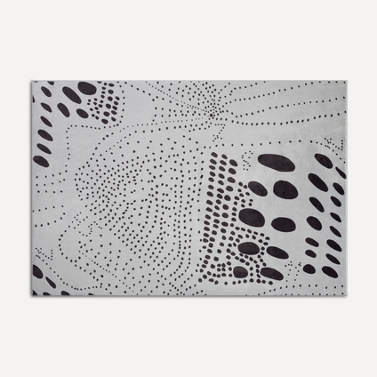 Ковер Тут Рядом Мягко Графитовый 120x180