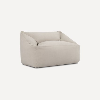 Кресло Мерни Вельвет Молочный