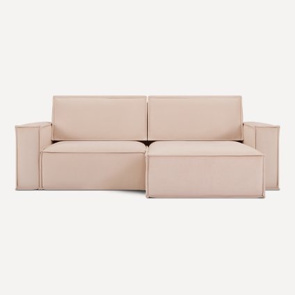 Диван угловой Эби-1 Velvet Caramel