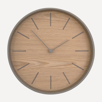 Часы Пако Wood Grey