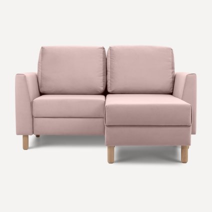 Диван угловой Ройн Мини Velvet Pink