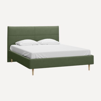 Кровать Майтон 140 Velvet Olive