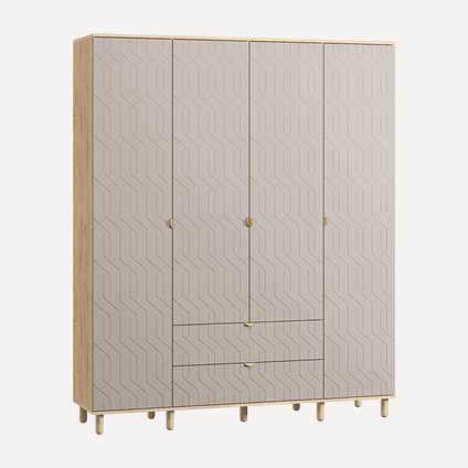 Распашной шкаф Теджонс-4 Deco Santiago