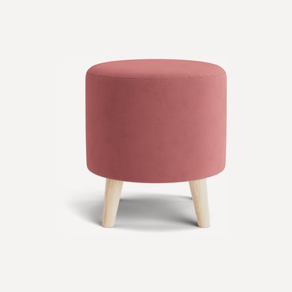 Пуф Плиди Велюр Розовый распродажа