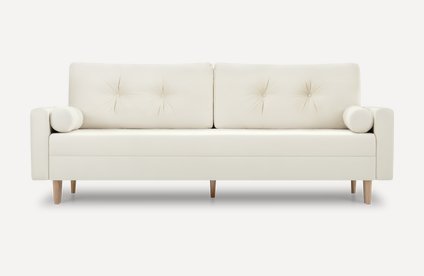 Диван прямой Нумо Velvet White