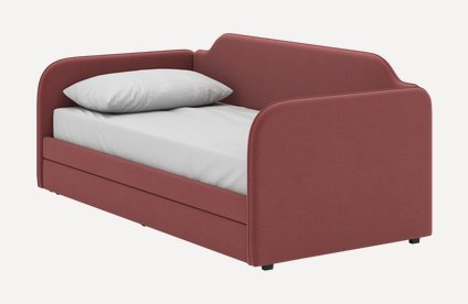 Кровать выдвижная детская Велди 90 Textile Corall