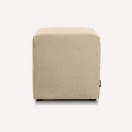 Пуф Куб Velvet Beige