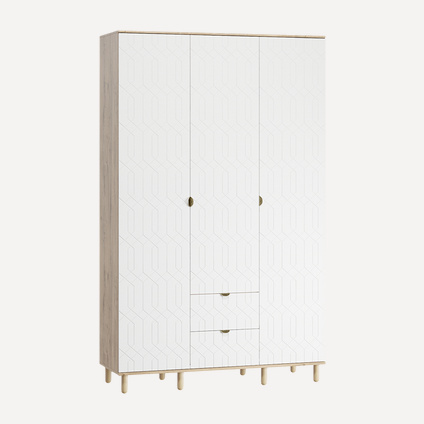 Распашной шкаф Теджонс-3 Deco Milk