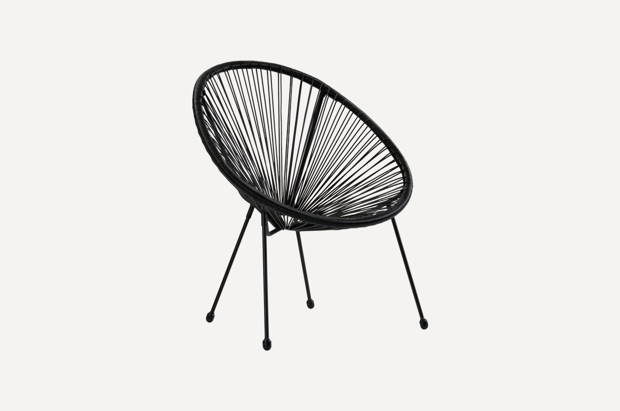 Кресло Акапулько Black - фото 1