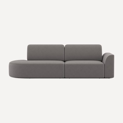 Диван модульный Спейс-М 1 Velvet Grey
