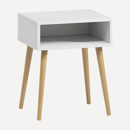 Тумба прикроватная Ивейн-1 Open White