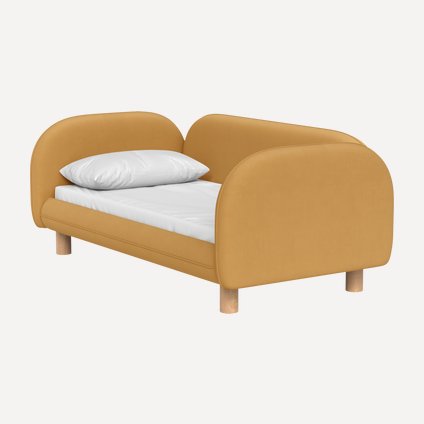Детская кровать Дебби-1 80 Velvet Yellow