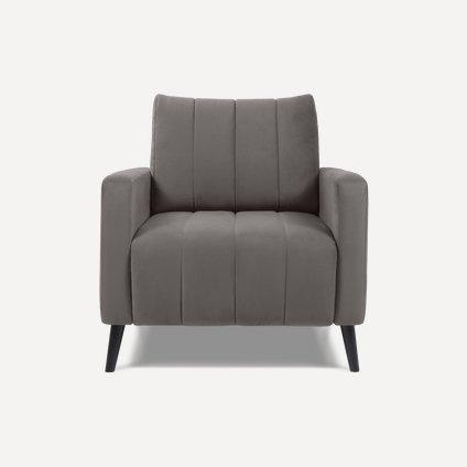Кресло Маркфул Velvet Grey