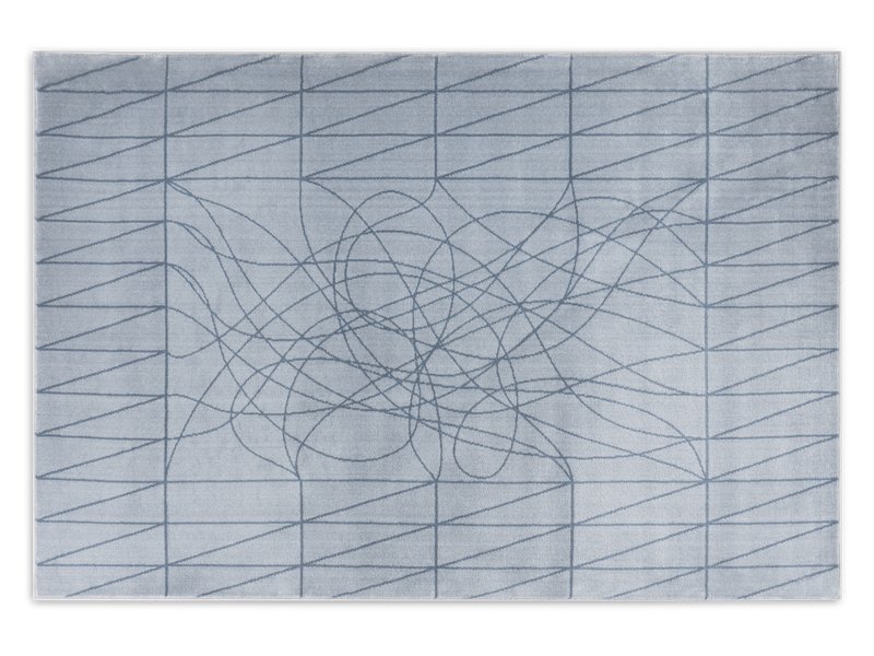 Ковер Я не канон Синий 160x230