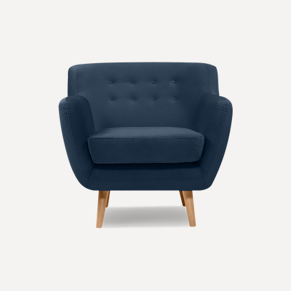 Кресло Сите Velvet Blue
