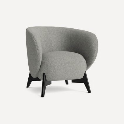 Кресло Тилар Рогожка Серый