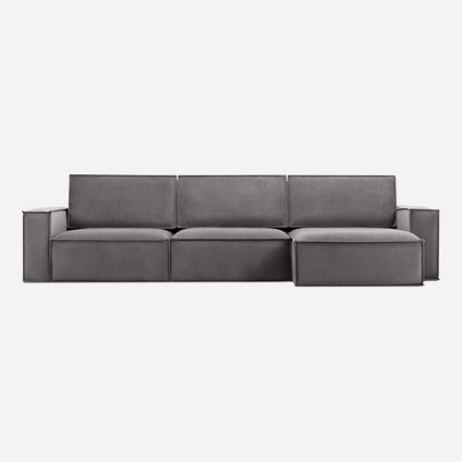 Диван угловой Эби-2 Velvet Grey