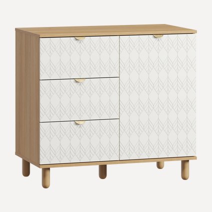 Тумба Теджонс-1 Leaf Milk Oak