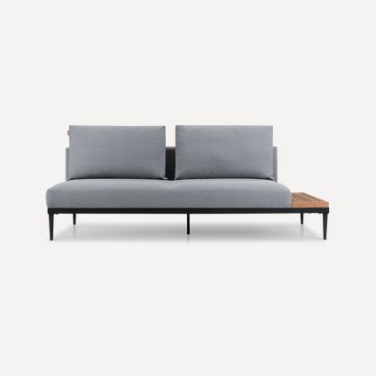 Диван прямой Хайленд Textile Grey