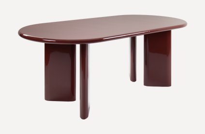 Кухонный стол Алмонт Glossy Red