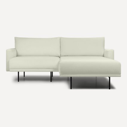 Диван угловой Мисл-1 Barhat White