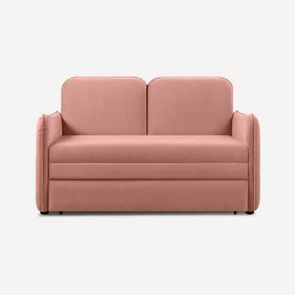 Диван прямой Кейсес 120 Velvet Pink