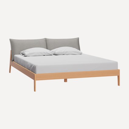 Кровать Эвелен-Wood 160 Soft Grey