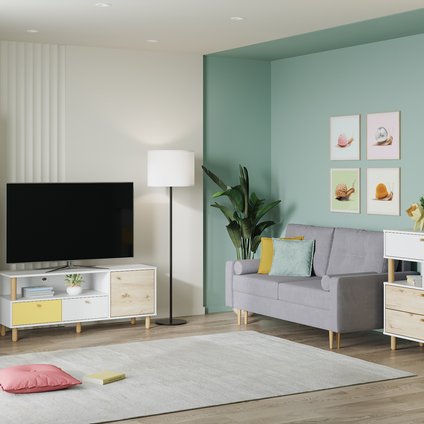 Модульная детская Дикинс 2 Желтый