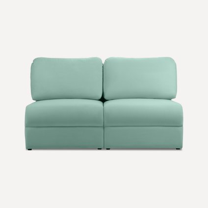 Диван прямой Полан Velvet Mint