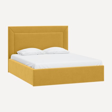 Кровать Виллем-Floor 140 Barhat Gold