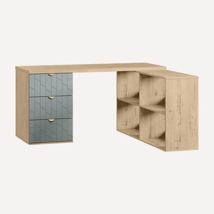 Письменный стол Монблан-2 Angle Mentol