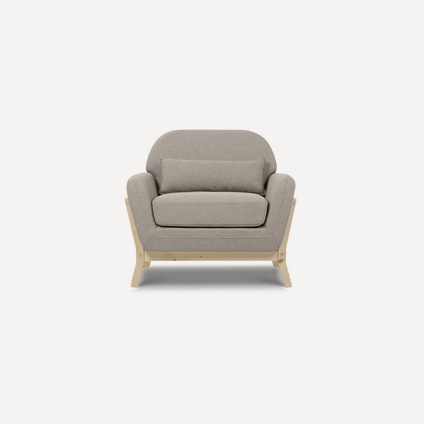 Кресло Эннис Textile Cream