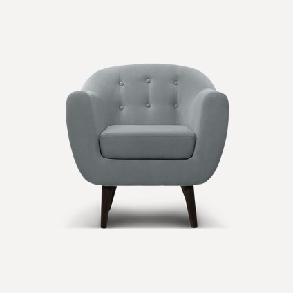Кресло Роттердам Velvet Grey