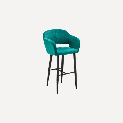 Стул барный Одар-3 Velvet Emerald