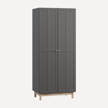 Распашной шкаф Виклу-2 Grafit