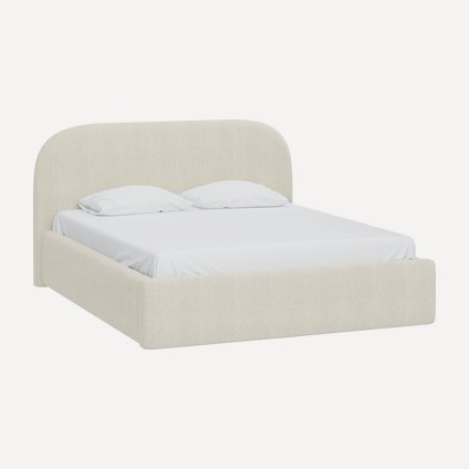 Кровать Кевия 140 Bucle Milk