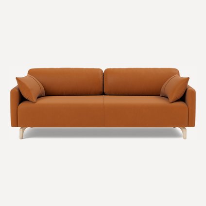 Диван прямой Льери Barhat Ginger распродажа