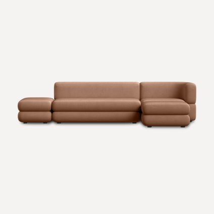 Диван модульный Brera-6 Velour Caramel