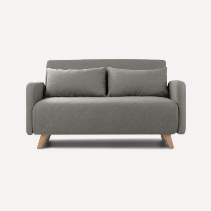 Диван прямой Кускен Velvet Grafit