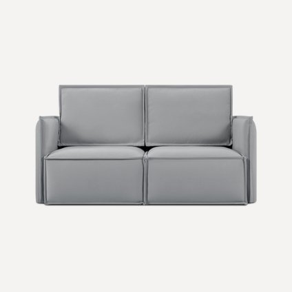 Диван прямой Ольен Мини Velvet Silver