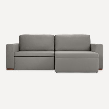 Диван угловой Майнап Velvet Grafit