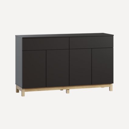 Тумба Леона-3 Black