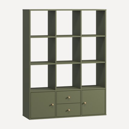 Стеллаж Кейн-8 Olive