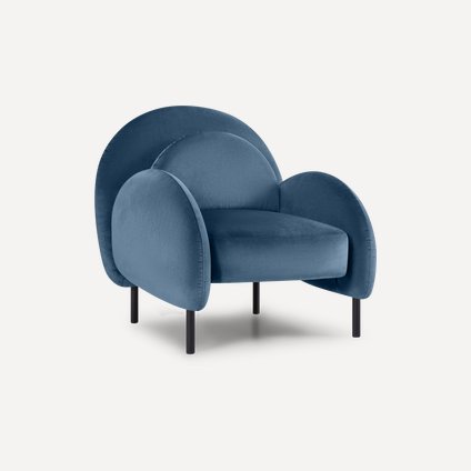 Кресло Кальдера Barhat Navy Blue