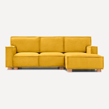 Диван угловой Монсо Happy Yellow
