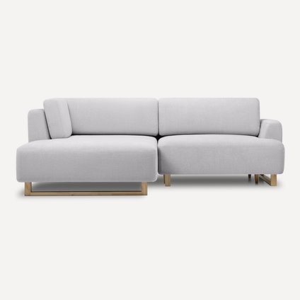 Диван угловой Онте Bucle Silver