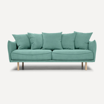 Диван прямой Велайт Barhat Mint