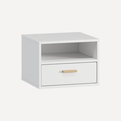 Тумба прикроватная подвесная Нордик-2 Light